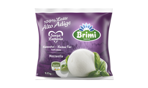 Brimi Mozzarella Laktosefrei Kugel 125 g
