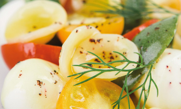 Pasta salad with Mozzarelline