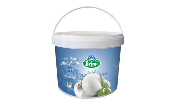 Brimi Mozzarella Palla 125 g - 3 kg secchiello