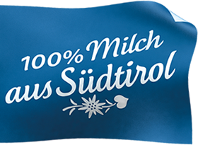 100% Milch aus Südtirol